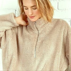 Express Jackets & Coats - Over sized fleece quarter zip Express Jackets & Coats - Over sized fleece quarter zip